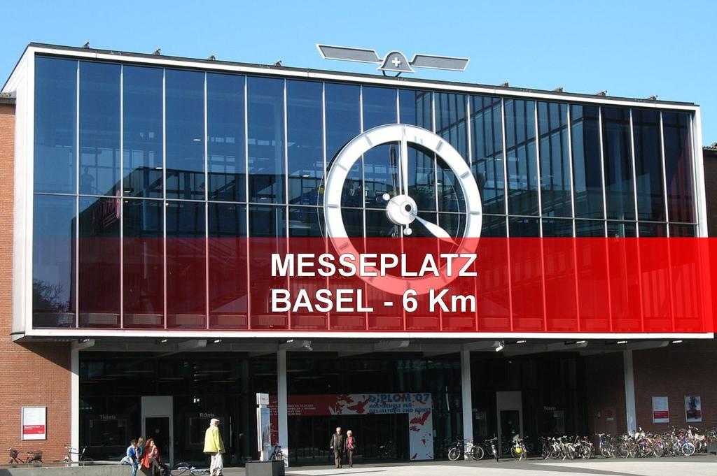 Hotel Restaurant Tivoli - Basel Airport ユナング エクステリア 写真